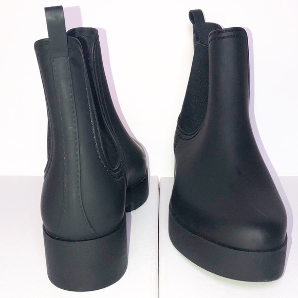 Jeffrey Campbell Hydra Black Matte Chelsea Booties - Picture 5 of 13